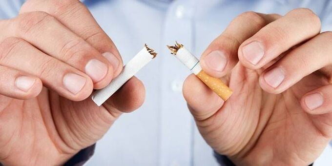 kırık sigara ve sigaranın zararları